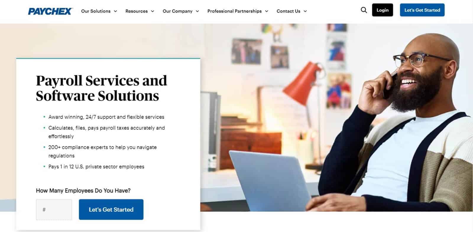 1 in 12 private-sector employees in the United States is paid through Paychex Flex