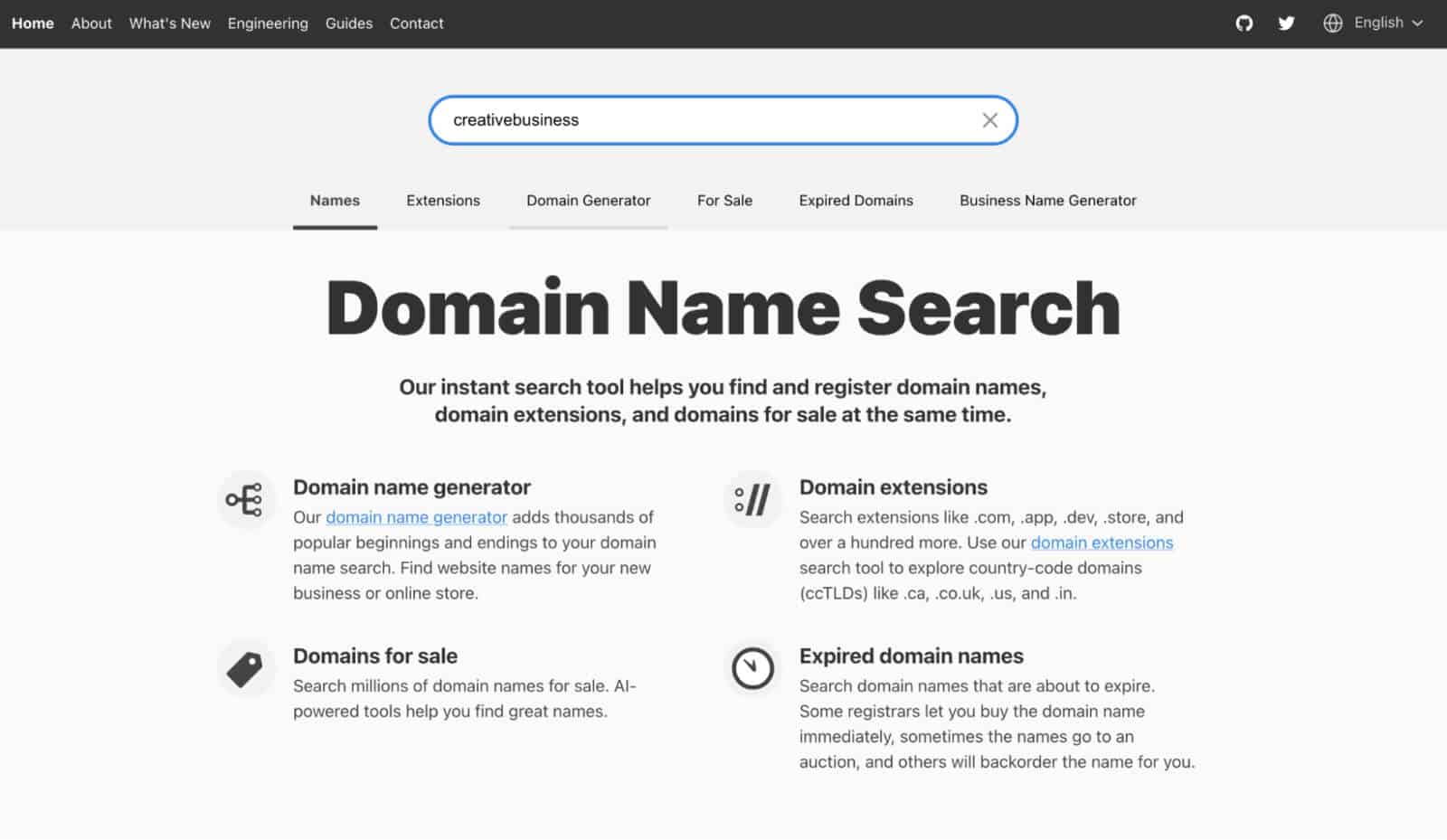 How to come up with a domain name for a small business website