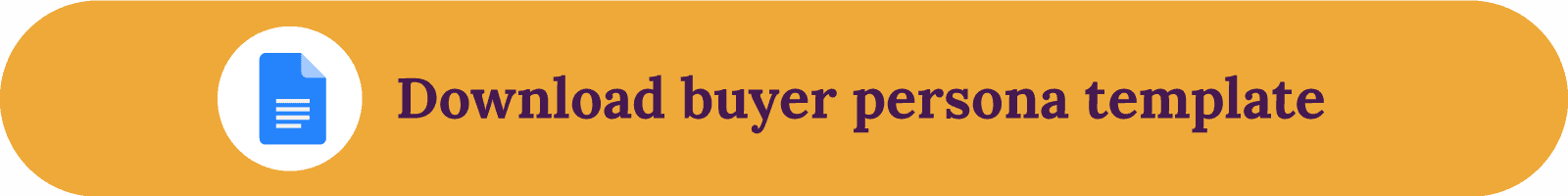 Buyer persona download template