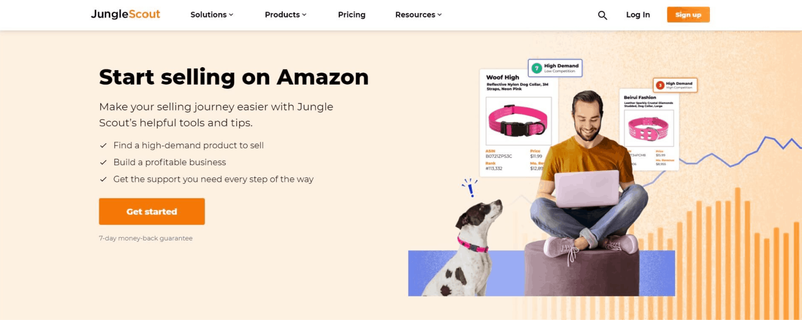 JungleScout is a popular app for Amazon sellers