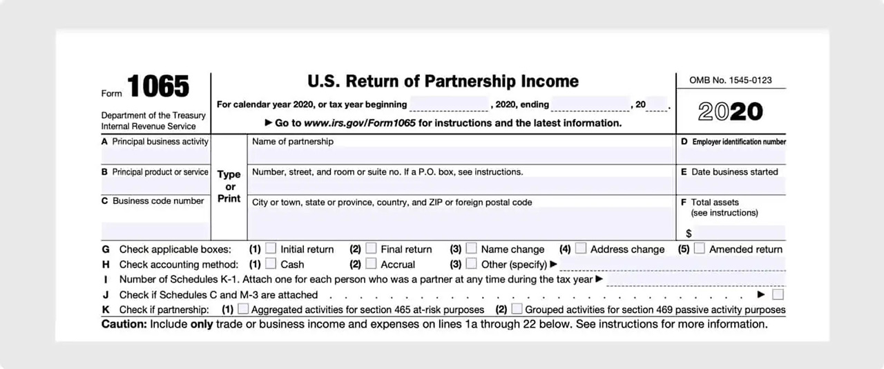 IRS Form 1065