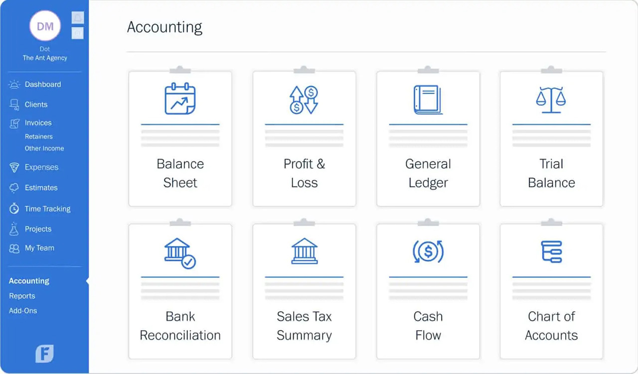 Freshbooks accounting