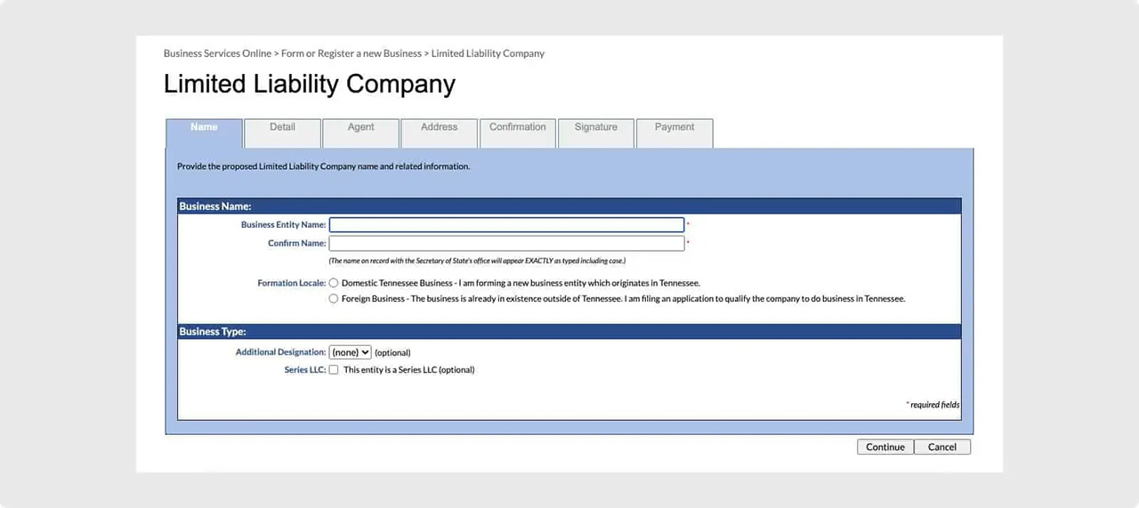 Tennessee business owners must appoint a registered agent when filing LLC formation documents