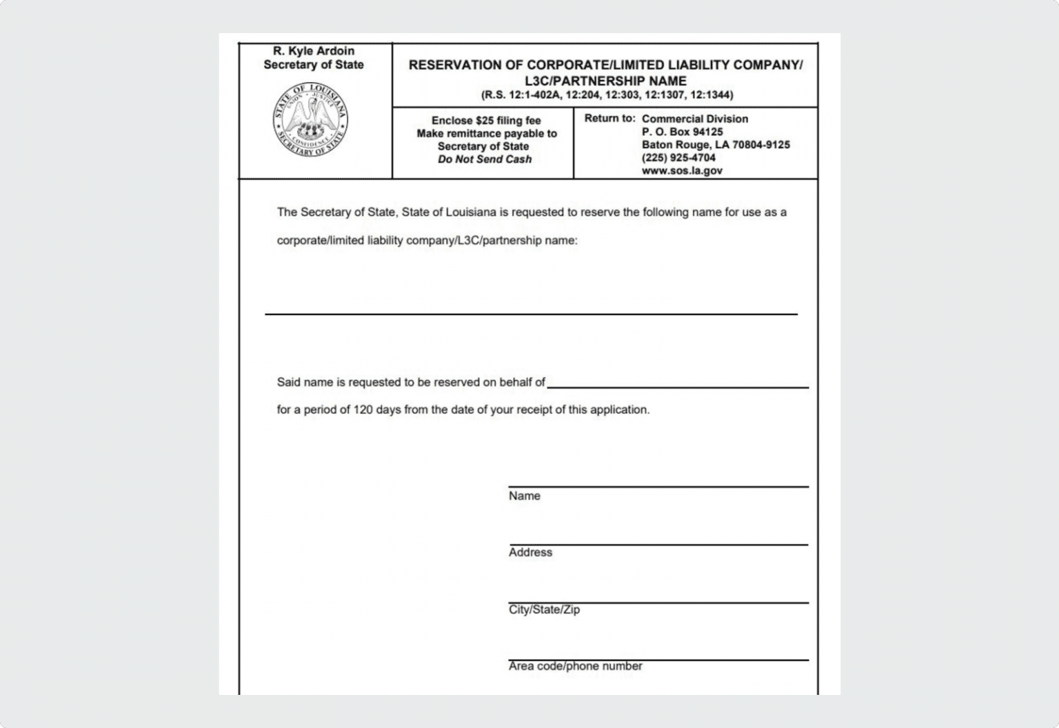 How to Start an LLC in Louisiana: Step-by-Step Guide