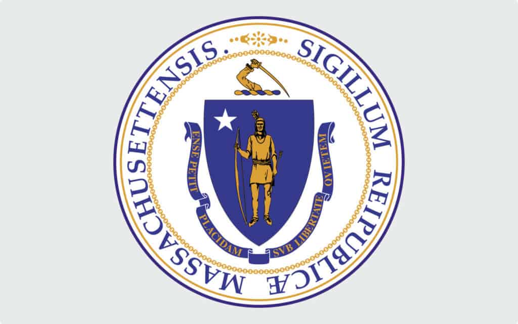 The Massachusetts state seal