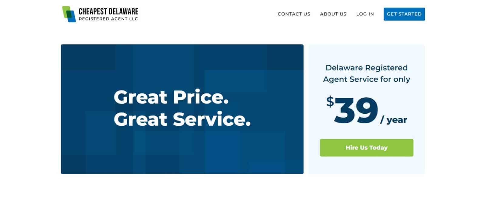 Cheapest Delaware Registered Agent LLC