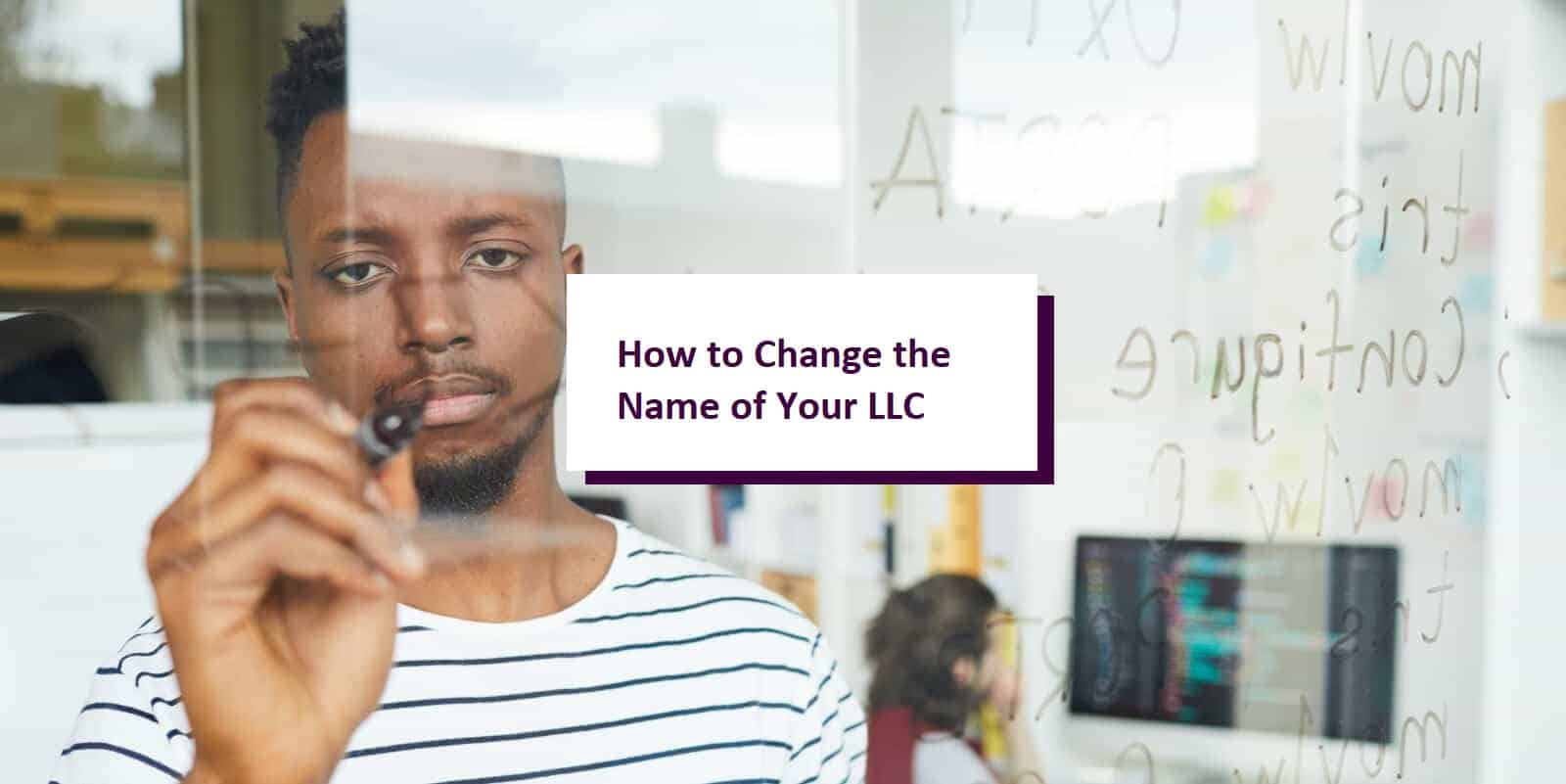 How to Change the Name of Your LLC