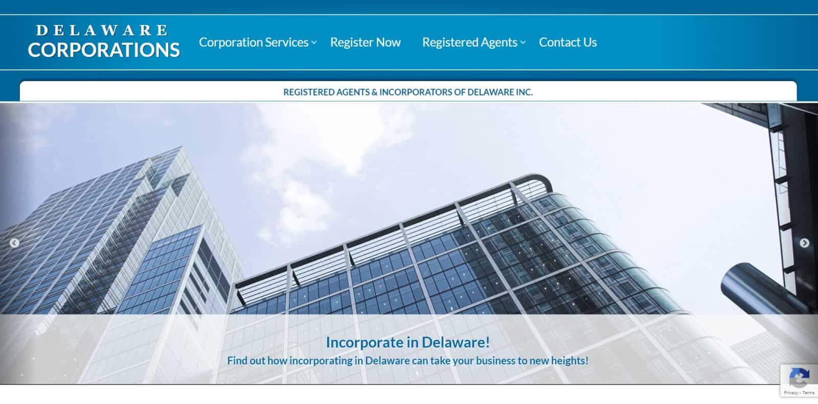 Registered Agents and Incorporators of Delaware