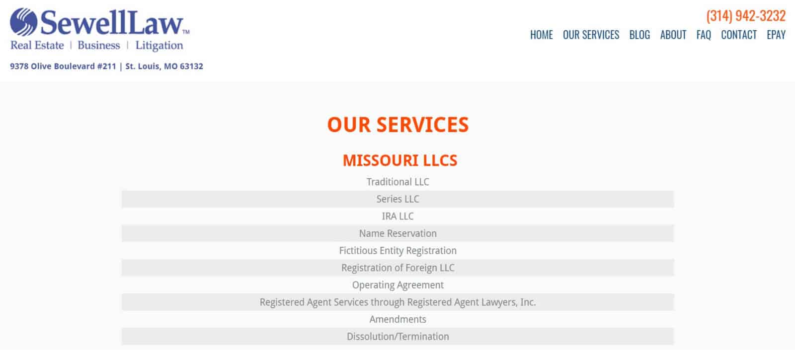 registered agent st louis mo