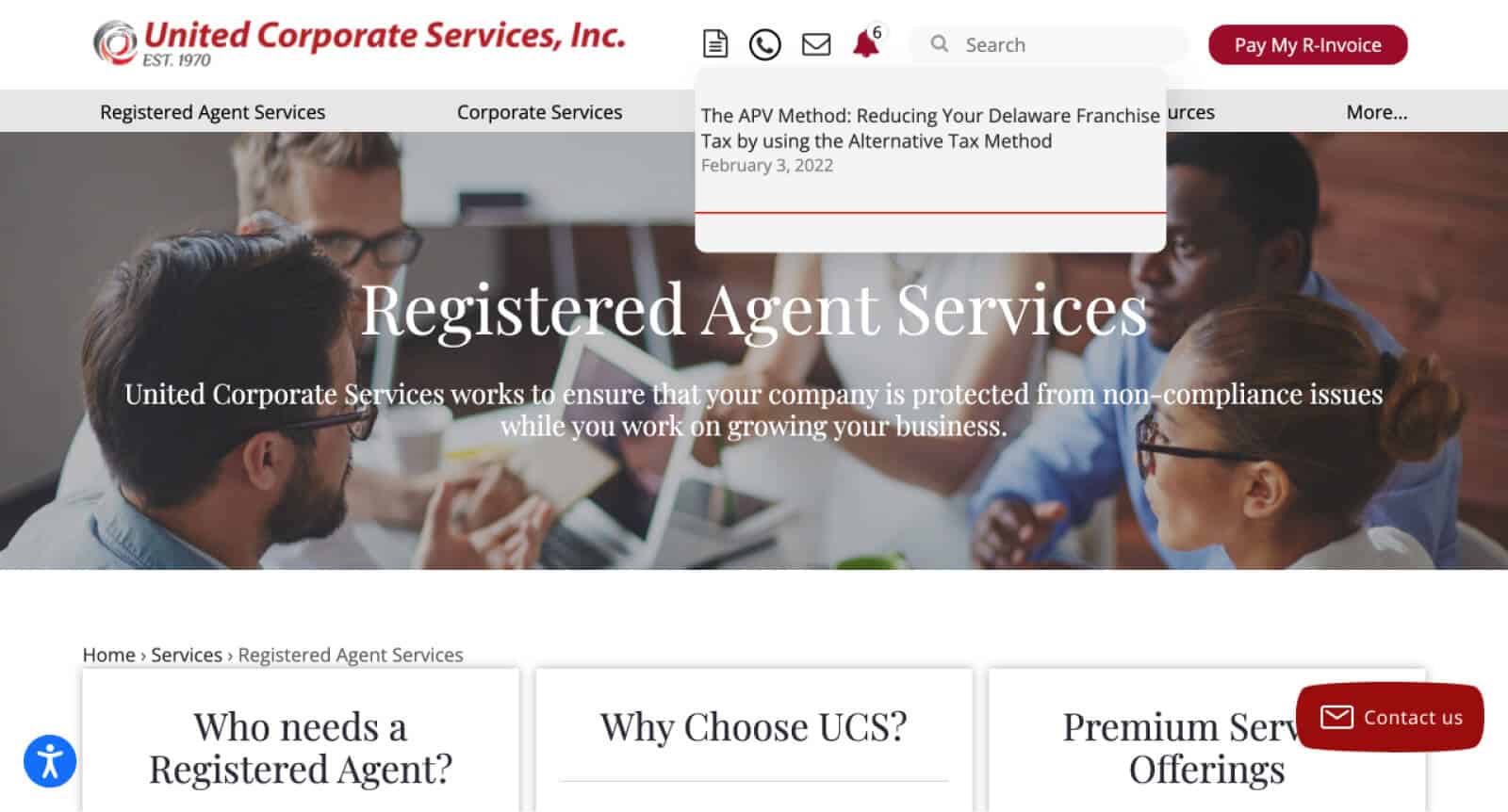 United Corporate Services Inc