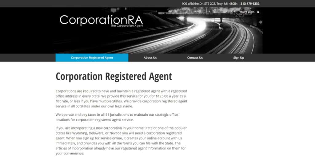 CorporationRA