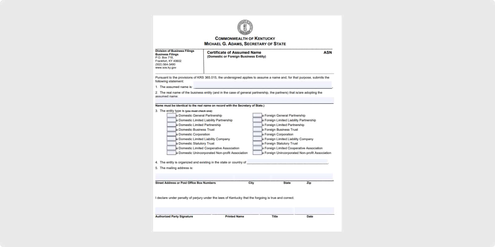Extra Kentucky LLC costs to account for