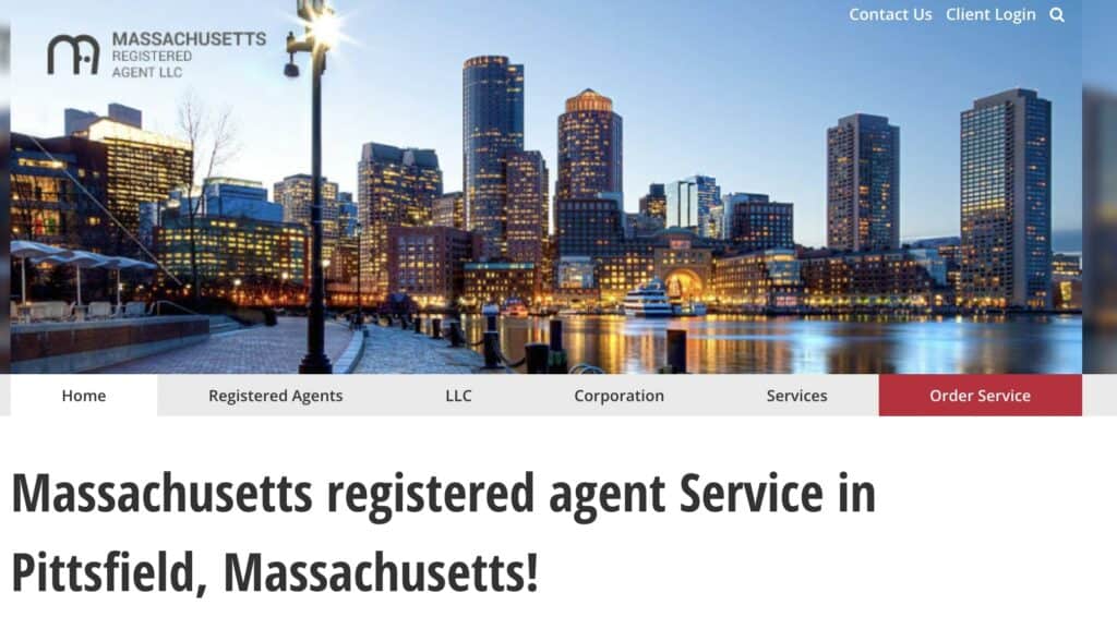 massachusetts registered agent service