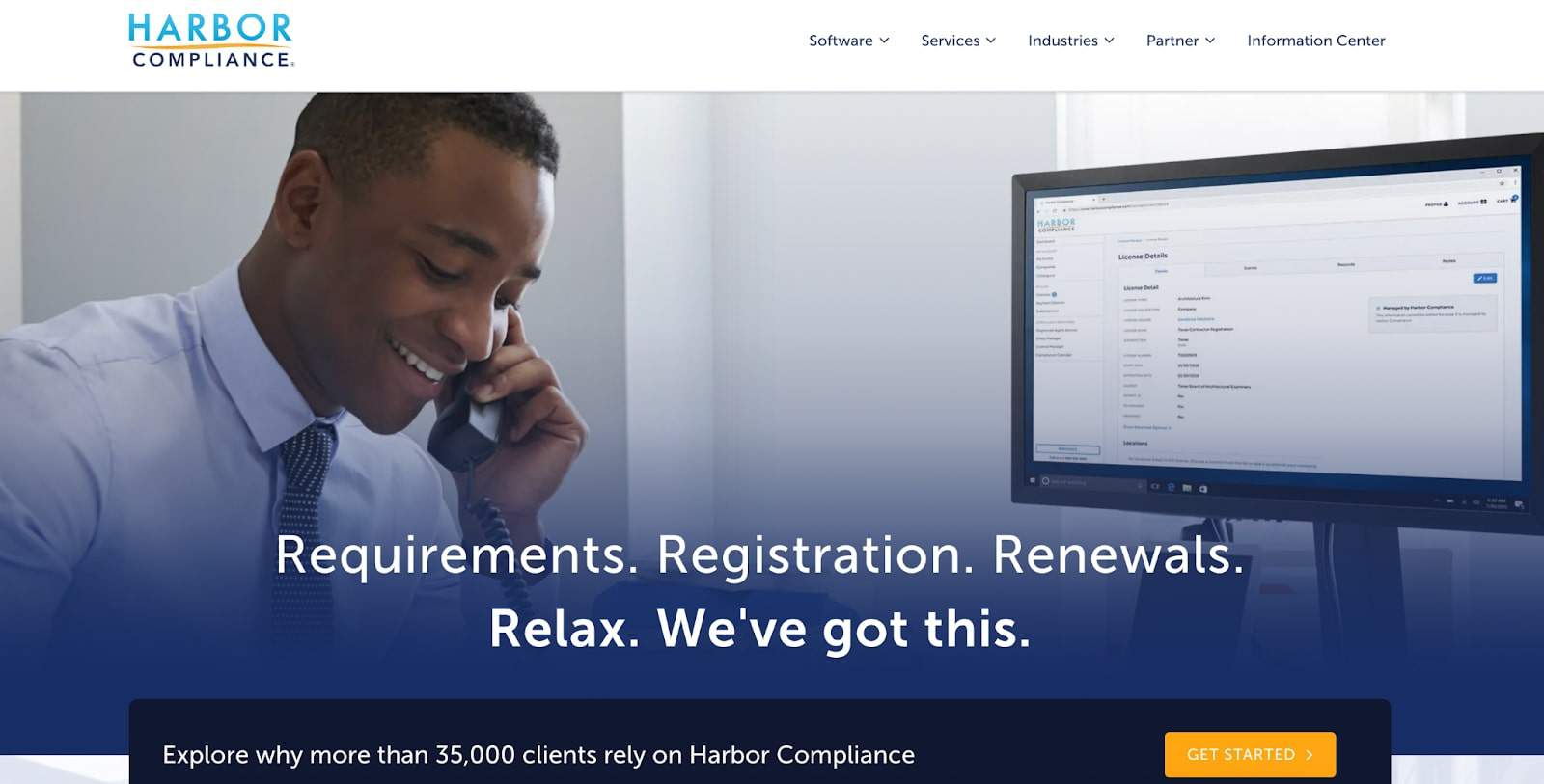 Harbor Compliance registered agent