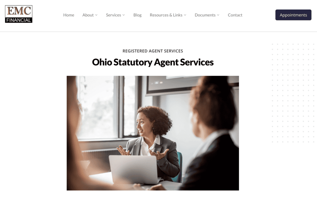 EMC Registered Agents in Ohio