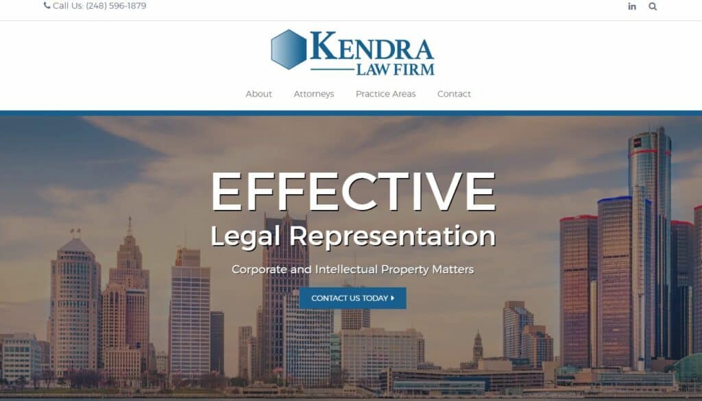 Kendra Law Firm. Michigan attorney