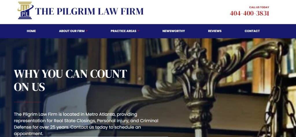 Pilgrim Law Firm. Georgia business attorneys