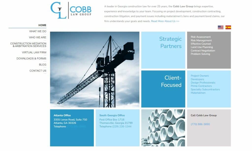 Cobb Law Group. Georgia business attorneys