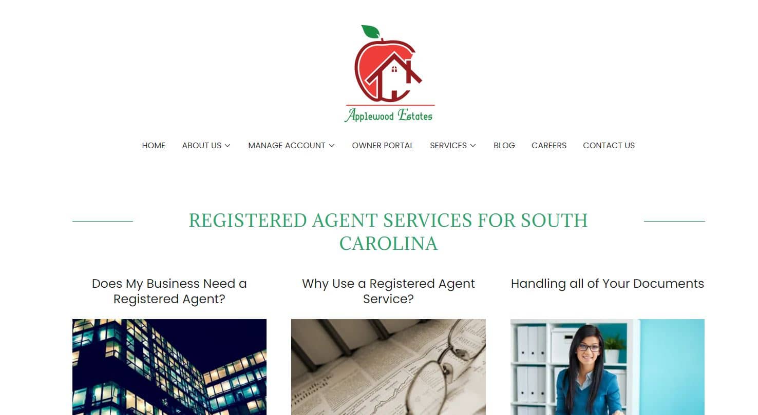 Applewood Estates Registered Agent Service