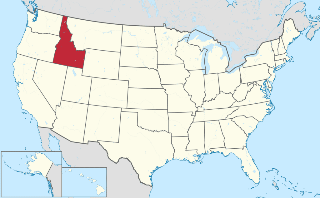 State of Idaho. Source: Wikipedia