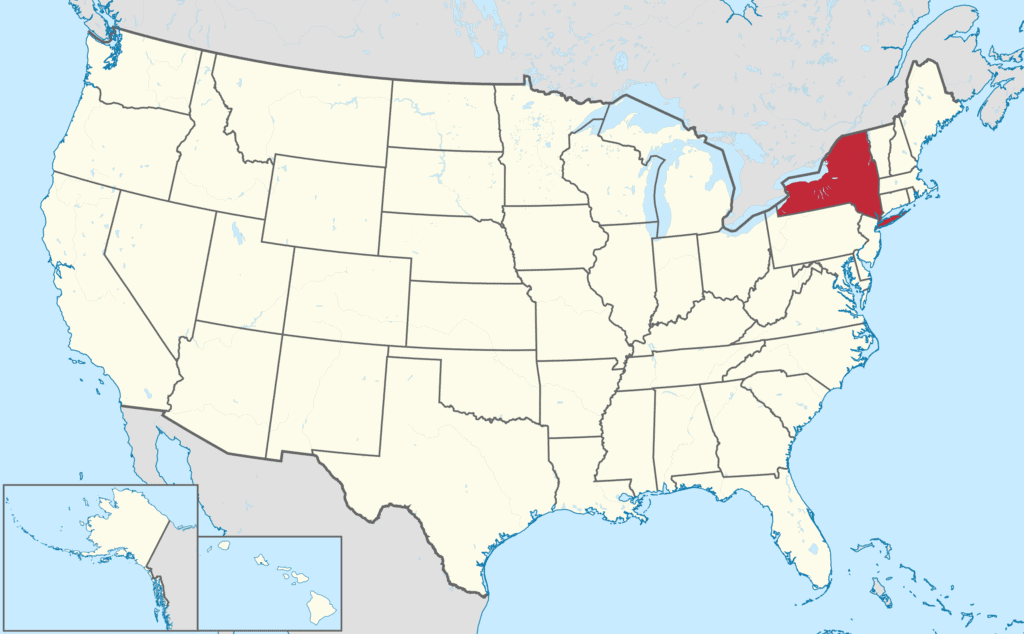 State of New York. Source: Wikipedia