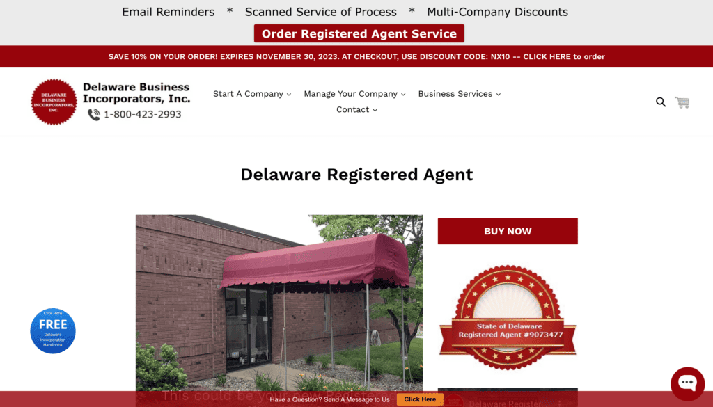 Delaware Business Incorporators, Inc.