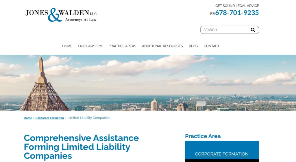 jones & walden registered agent