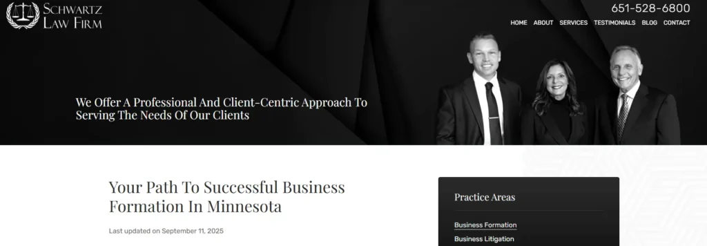 Schwartz Law Firm - registered agent service in wisconsin