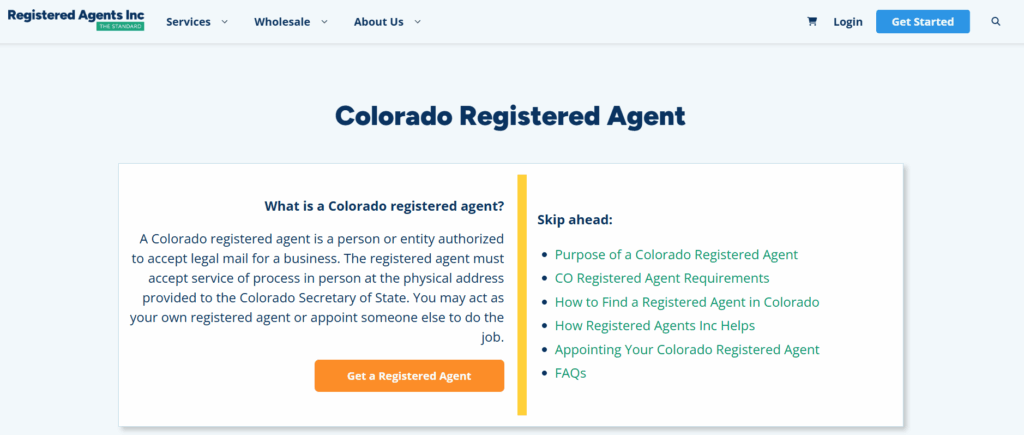 Registered agents inc