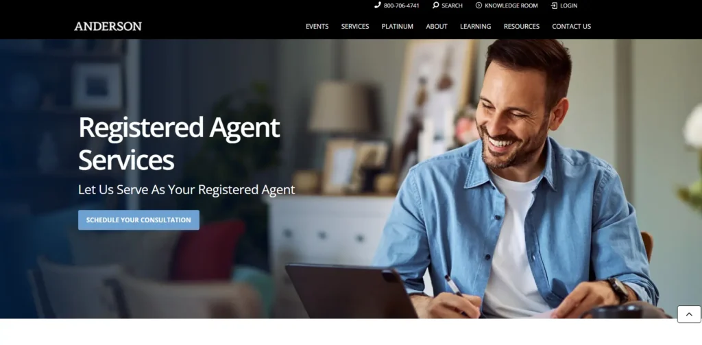 Anderson Legal, Business & Tax Advisors - registered agent service in Nevada